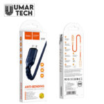 hoc X59 Type-C to -C / Type-C Charging Data Cable, Length:1m(Black)